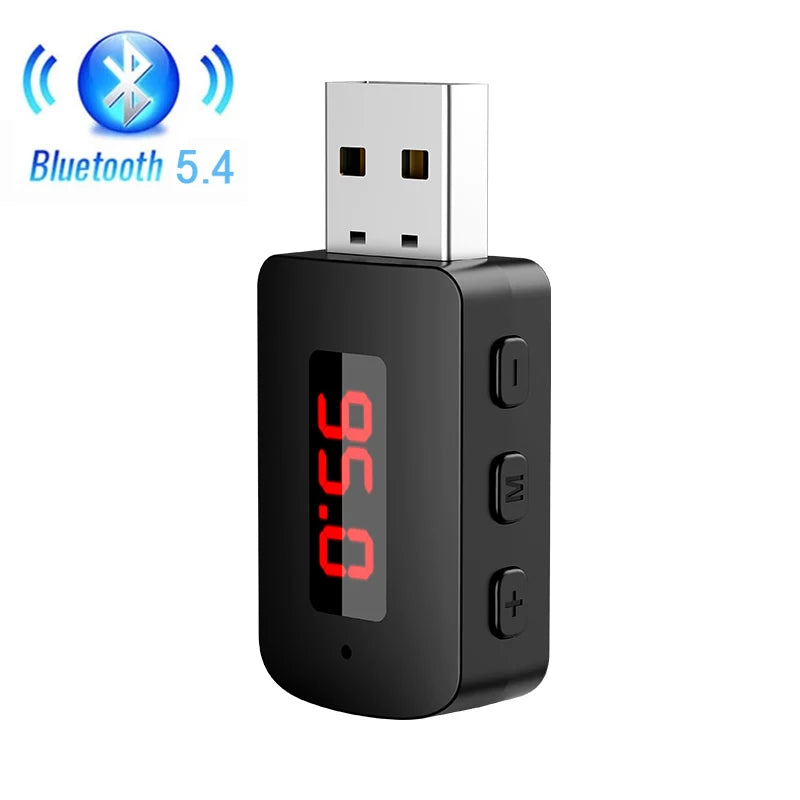 Inteligentny Transmiter FM Bluetooth 5.4